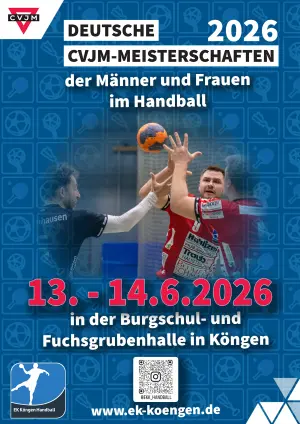 Flyer Deutsche CVJM Meisterschaften 2026